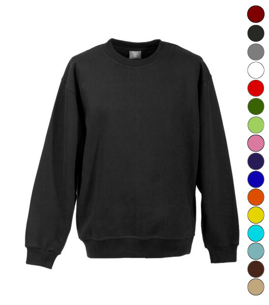 Arbeitspullover Sweatshirt 60°C Wäsche