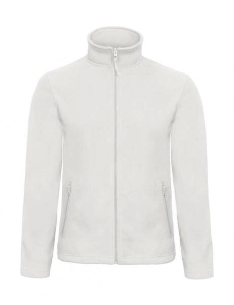 Unisex Fleecejacke weiß